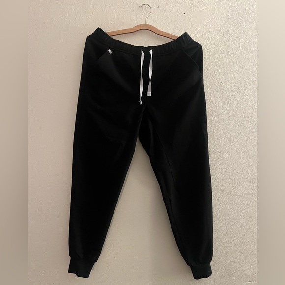 Figs Pants - Figs Black Jogger Pants